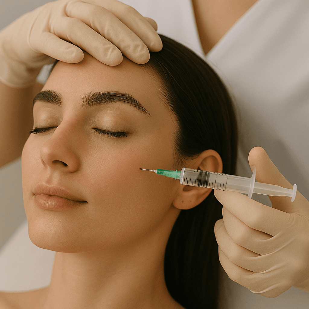 注射更自然:面部平衡与少量多点